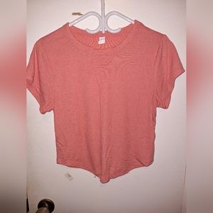 Old Navy pink short t-shirt